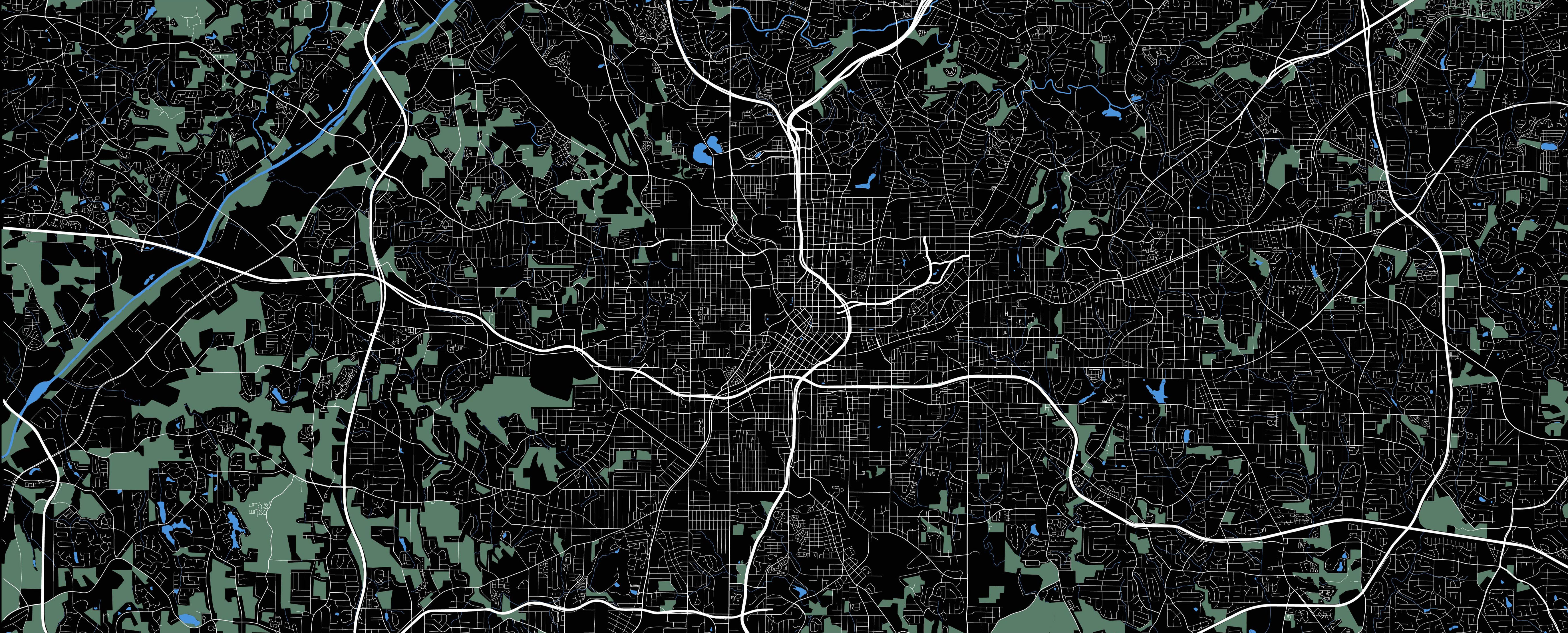 Atlanta map